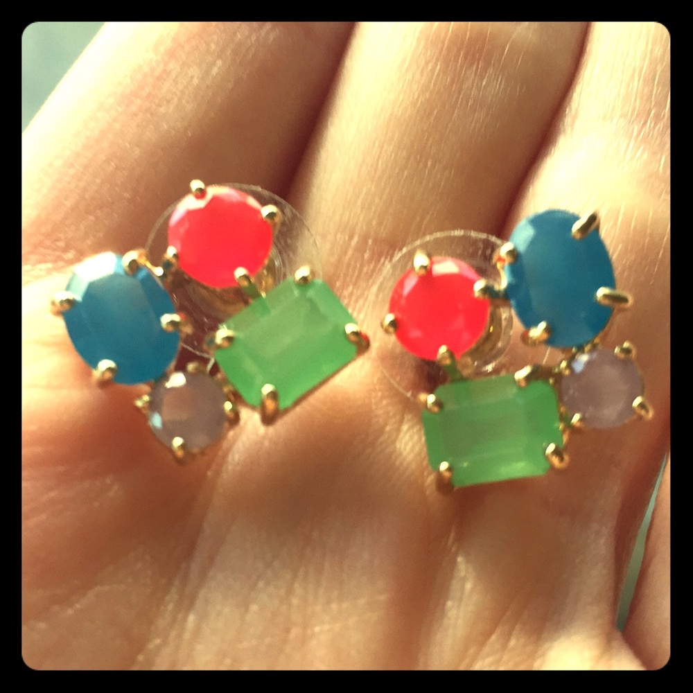Kate Spade 4 stone Earrings
